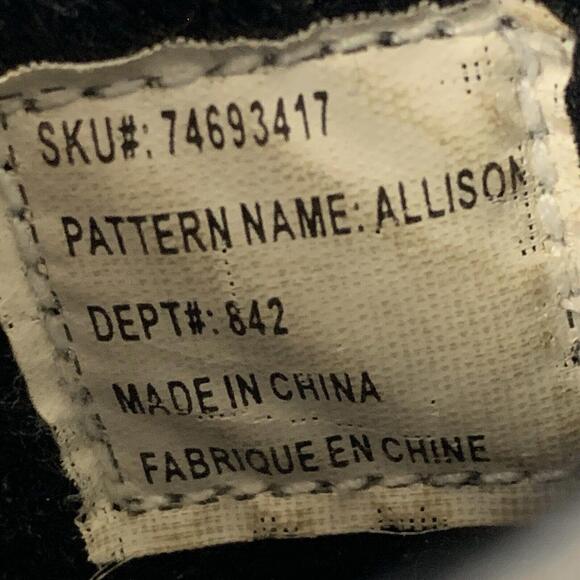 Sportek Womens Size 7 Athletic Slip On Hook & Loop Closure Shoe Gray Black READ - Picture 9 of 15